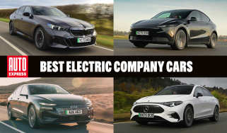 Best electric company cars - header image