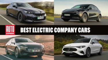 Best electric company cars - header image