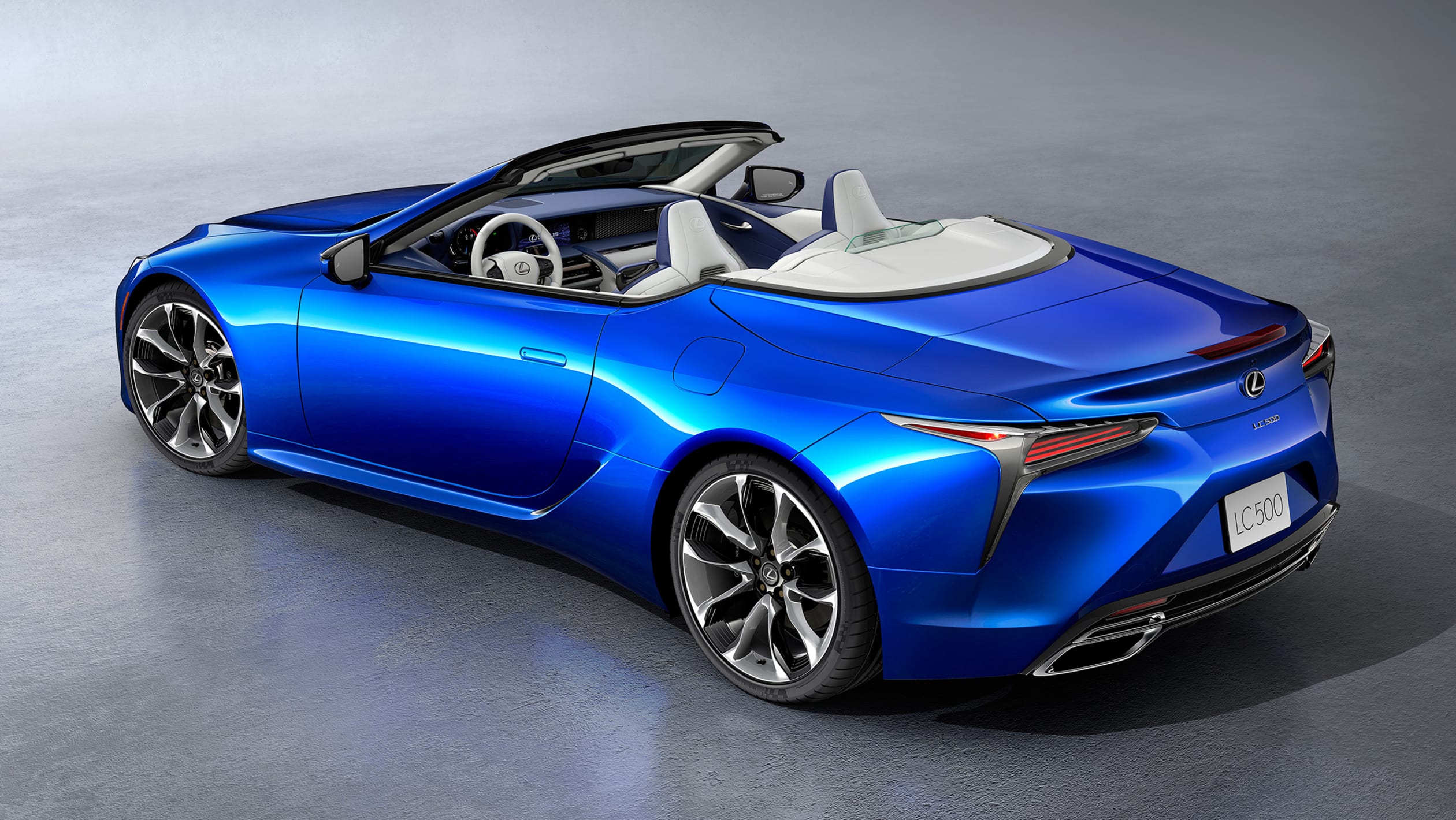 New Lexus LC 500 Convertible launched in LA pictures Auto Express