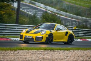 Porsche 911 GT2 RS Nurburgring record - front