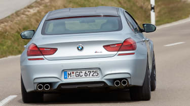 BMW M6 Gran Coupe rear cornering