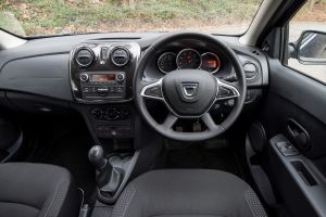 Dacia Sandero facelift - dash