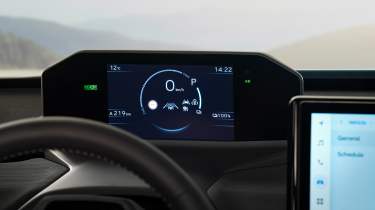 Toyota bZ4X Touring - dials