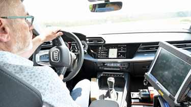 2026 Tyre Test - Audi driving