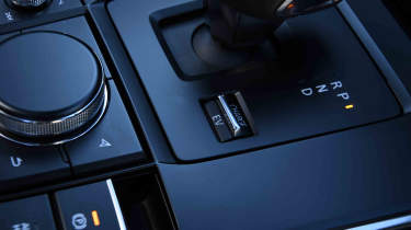 Mazda MX-30 R-EV - drive mode toggle