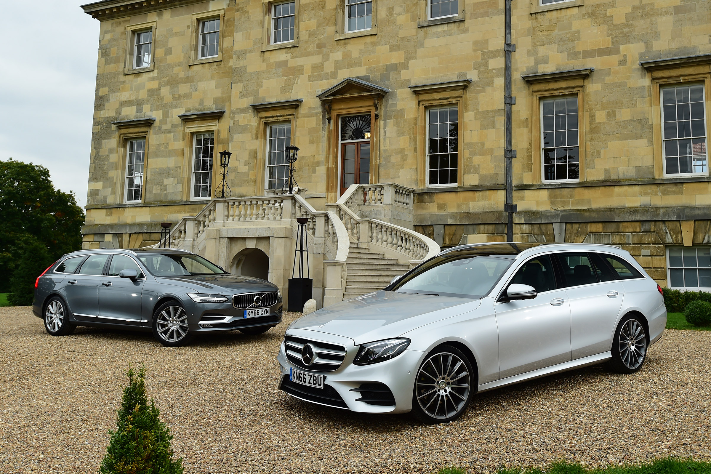 Mercedes E-Class Estate vs Volvo V90  Auto Express