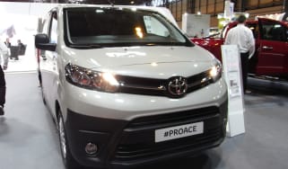 Toyota Proace CV show - front three quarter