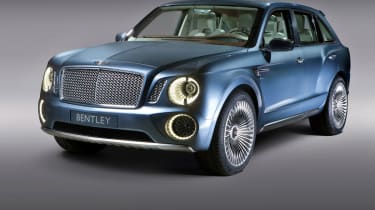 Bentley EXP 9 F concept  front three-quarters