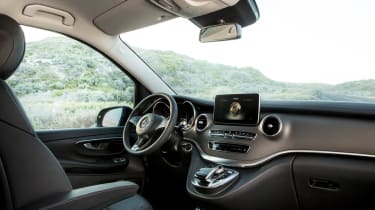 Mercedes V-Class cabin 