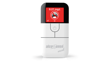 AlcoSense Excel breathalyser unit