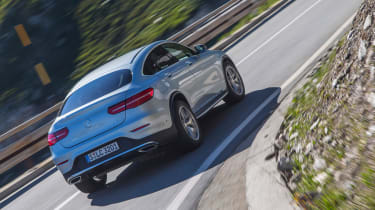 Mercedes GLC Coupe 2016 - rear cornering 2