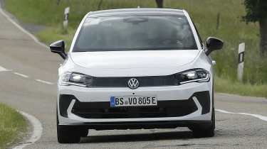 VW ID2 spy shots - front end