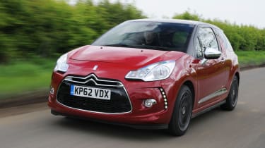 Citroen DS3 Airdream front action