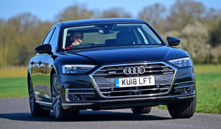Audi A8 55 TFSI - front