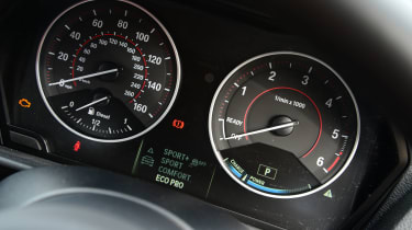 BMW 2 Series M Sport - dials