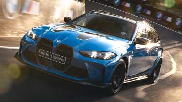 BMW M3 CS Touring - front tracking circuit