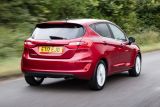 Ford Fiesta - rear red Ford Fiesta - rear red