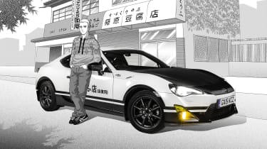 Toyota GT86 concept is inspired by anime series Initial D | Auto Express
