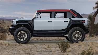 GMC Hummer X concept - side profile
