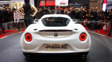 Alfa Romeo 4C launch edition rear