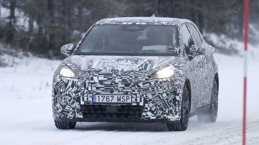 image of "Cupra Raval undergoing winter testing - pictures"