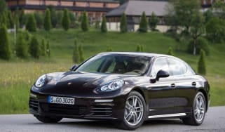 Porsche Panamera S front cornering