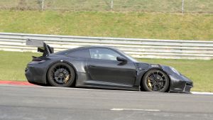 Porsche 911 GT3 RS spy 2021 - side