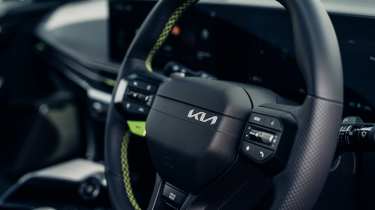 Kia EV6 GT - steering wheel