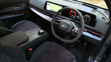 Nissan Ariya Nismo - interior and dashboard