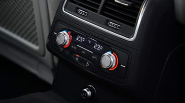 Audi A6 - rear climate control