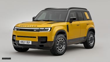 New baby Land Rover Defender render - watermarked