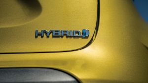 Toyota Yaris Cross prototype - hybrid badge