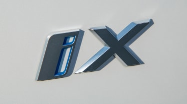 BMW iX - iX badge