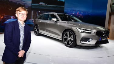 2018 Geneva Motor Show stars - Volvo V60 James Brodie