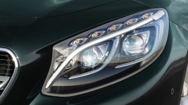 Mercedes S-Class Coupe light