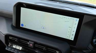 Toyota Land Cruiser - sat-nav screen