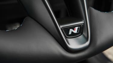 Hyundai i30 N - steering wheel close-up