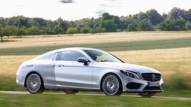 Mercedes C-Class Coupe 2016 side