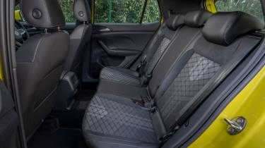 2024 Volkswagen T-Cross in R-Line trim - rear interior 