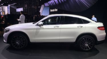 Mercedes GLC Coupe New York 2016 - side