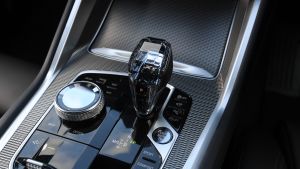 BMW X6 twin test - gear lever