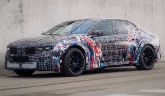 BMW electric M3 prototype - front 3/4