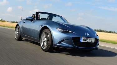 Mazda MX-5 - front tracking