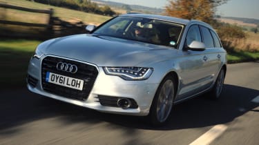 Audi A6 Avant front tracking