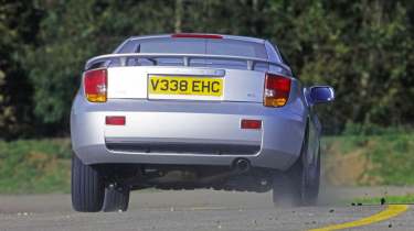 Used Toyota Celica - rear action