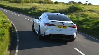 BMW M4 Competition - rear cornering