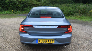 Volvo S90 long term test first report - full rear