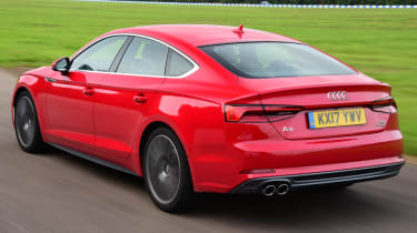 Twin test - Audi A5 - rear action