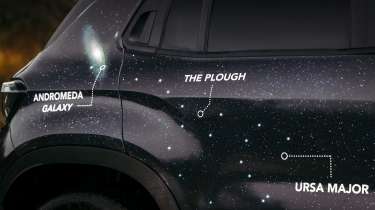 Jeep Avenger Stargazer - stars on the rear