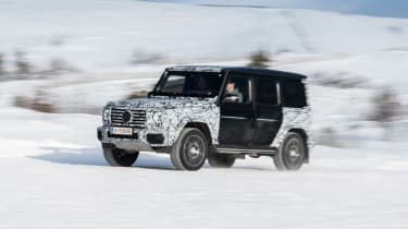 Mercedes G-Class prototype - front/side